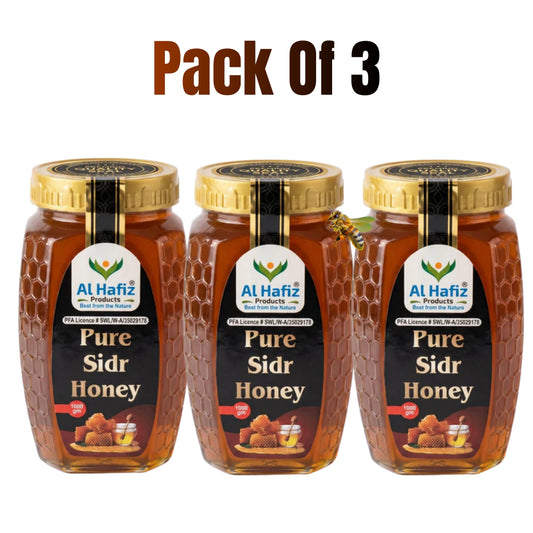 Pack of 3 Small Bee Berry Honey – Pure Natural & Organic Sweet Honey