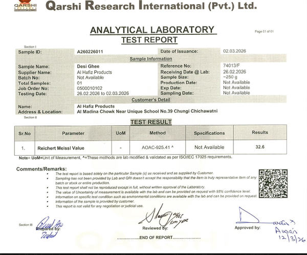 Lab Test Report