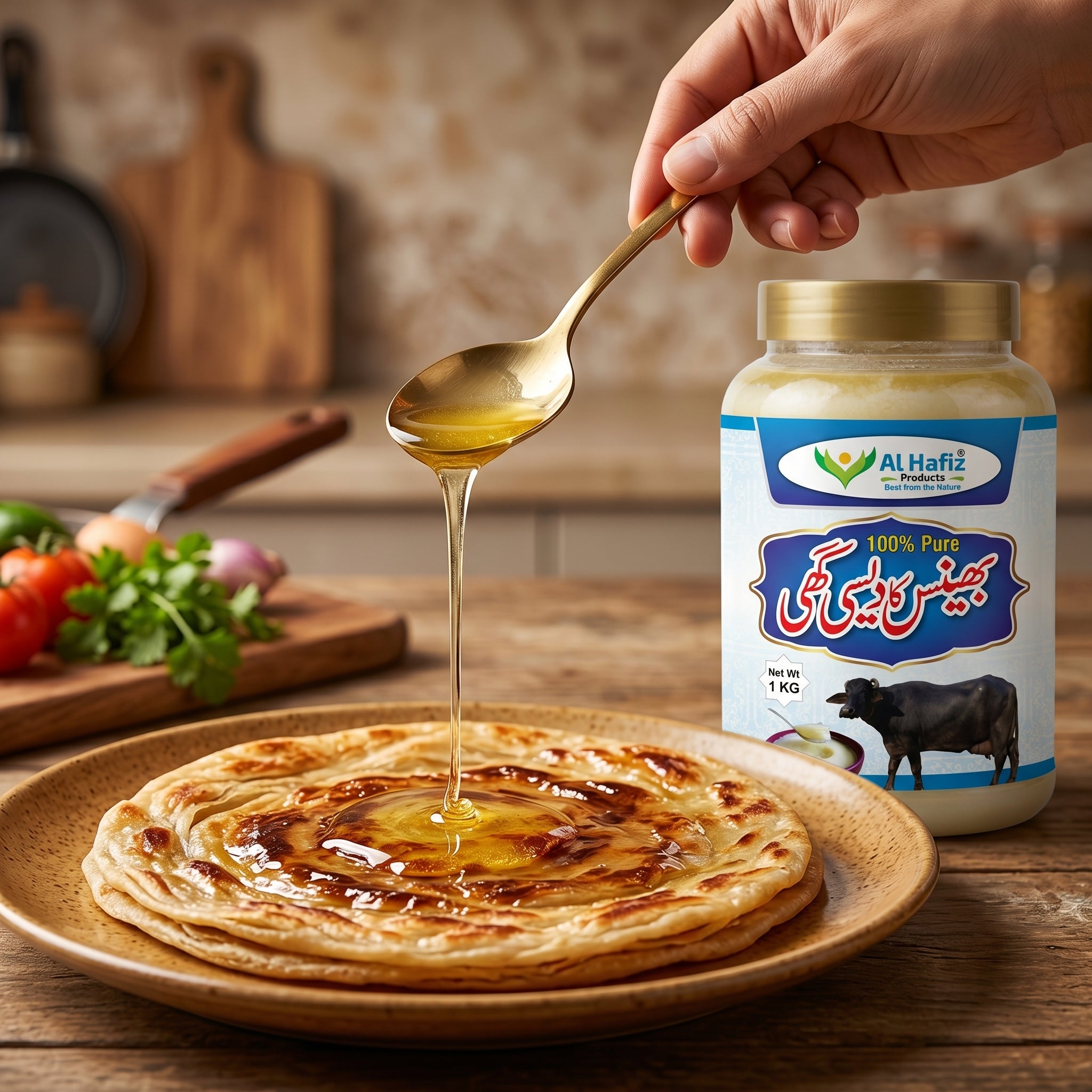 Buffalo Desi Ghee: Fresh & Premium Quality 500 Gm