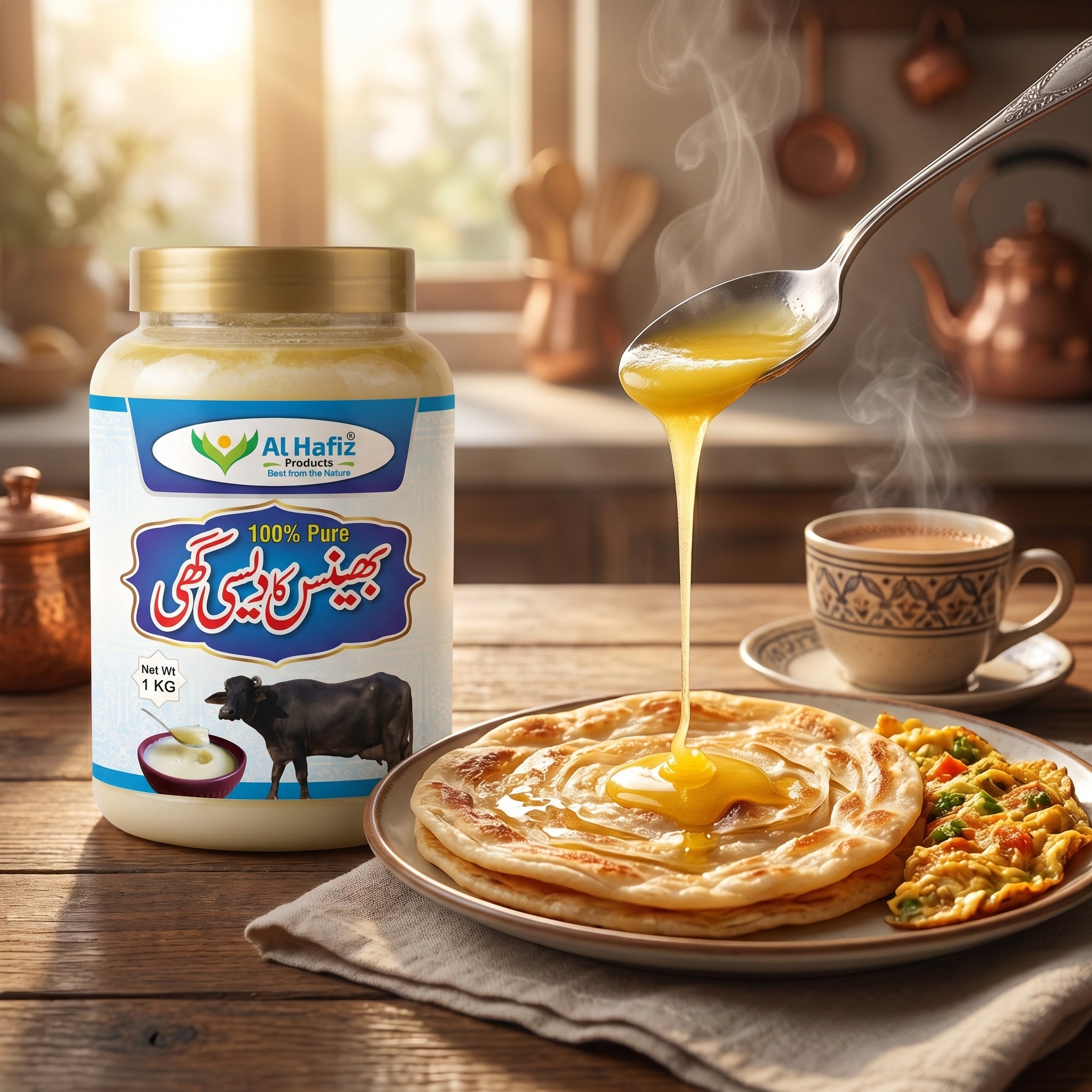 Buffalo Desi Ghee: Fresh & Premium Quality 500 Gm