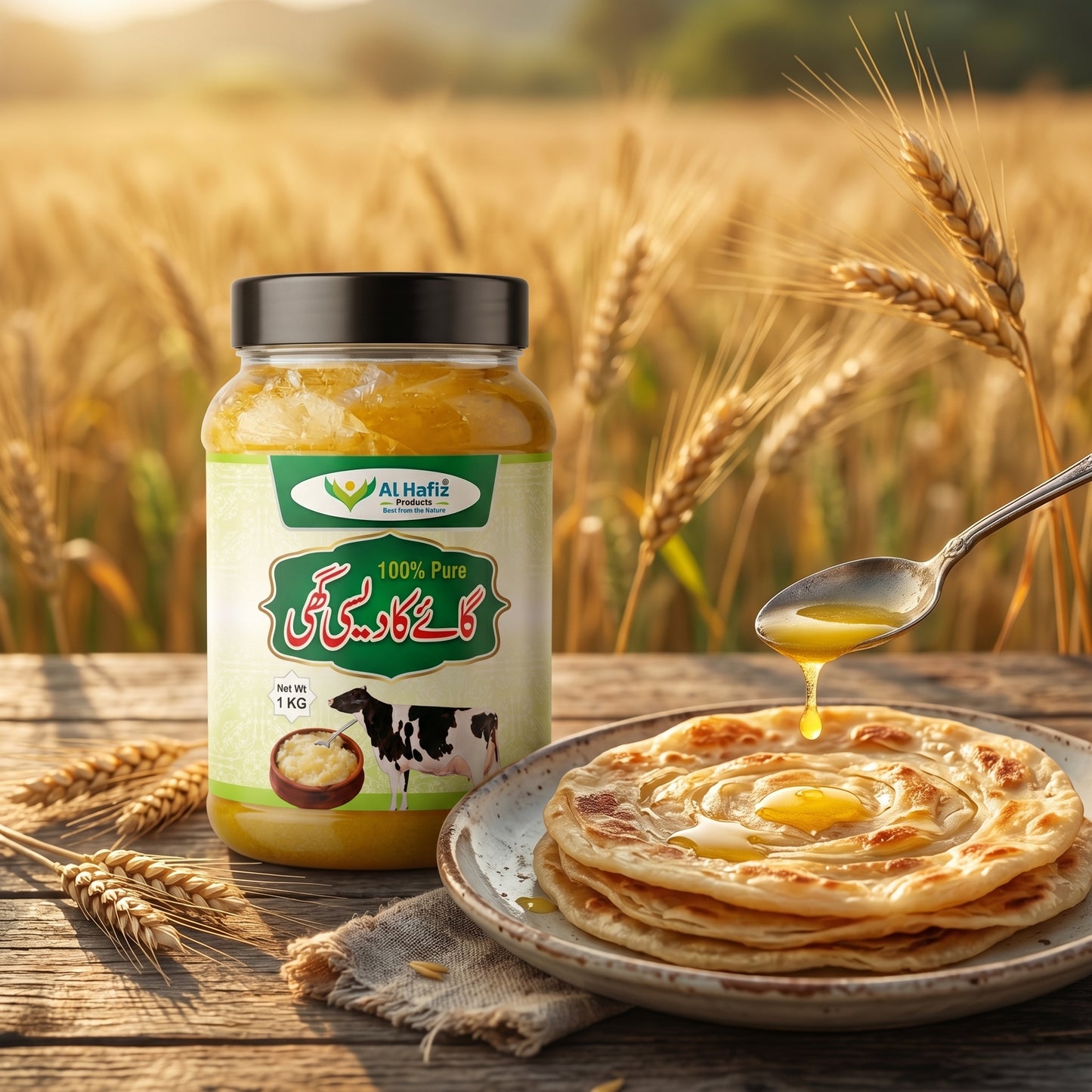 Cow Desi Ghee: Fresh & Premium Quality 1 KG
