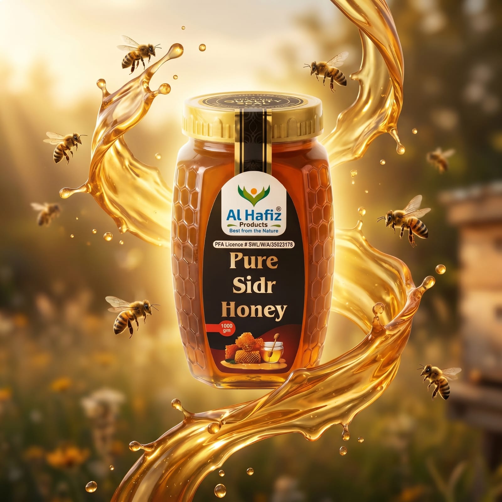 Small Bee Berry Honey 1KG : Export Quality Honey