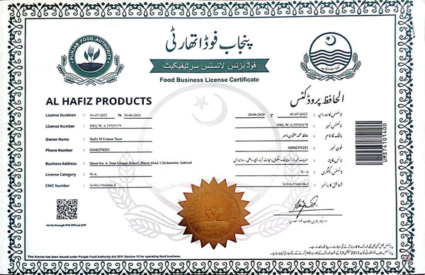 Food Authority License
