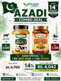 100% Pure Desi Ghee (1Kg) + Aam Ka Achar (1Kg) | Azadi Deal